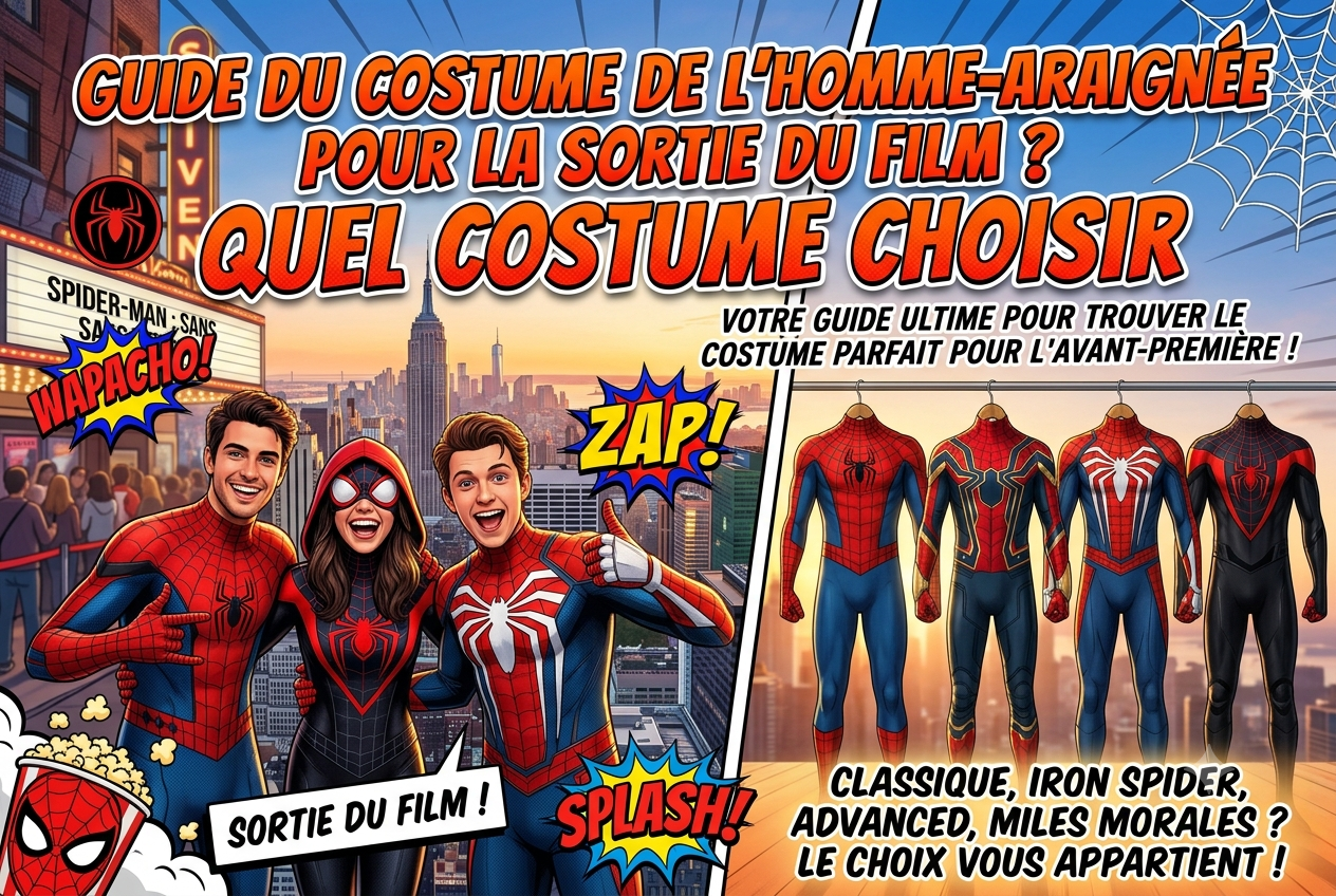 Guide costume Spider-Man pour la sortie de Brand New Day : quel déguisement choisir ?