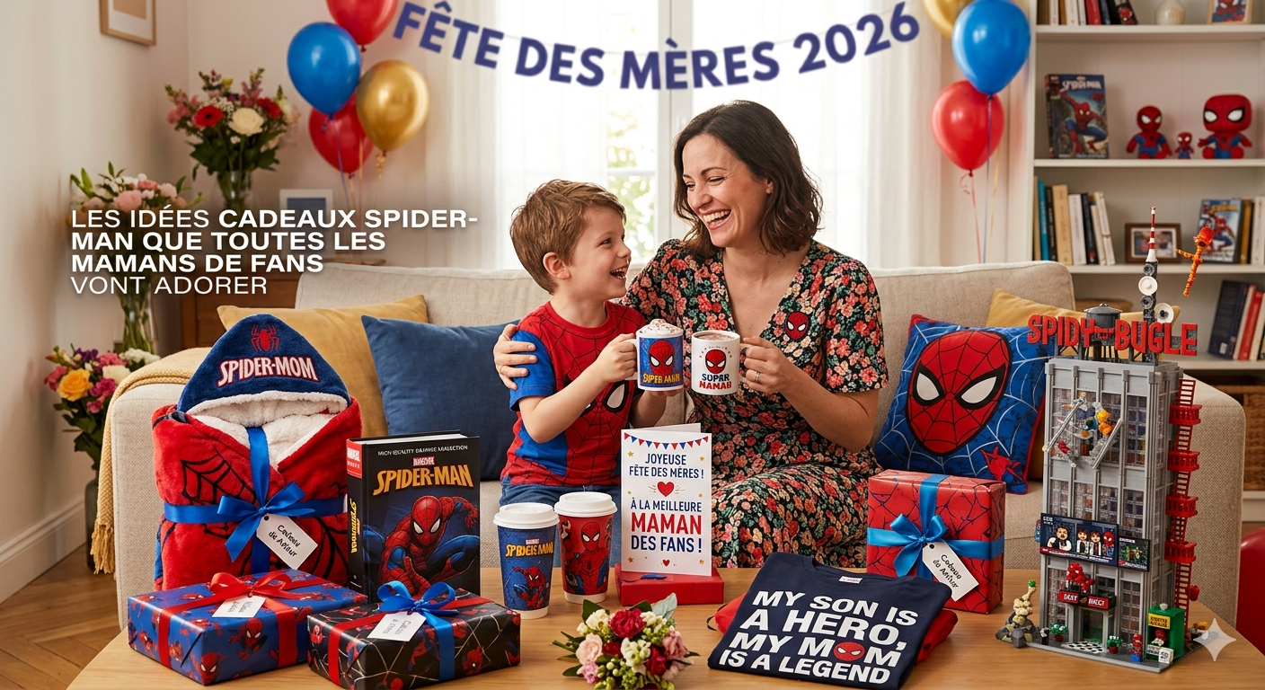 Fête des Mères 2026 : Les Idées Cadeaux Spider-Man Que Toutes les Mamans de Fans Vont Adorer