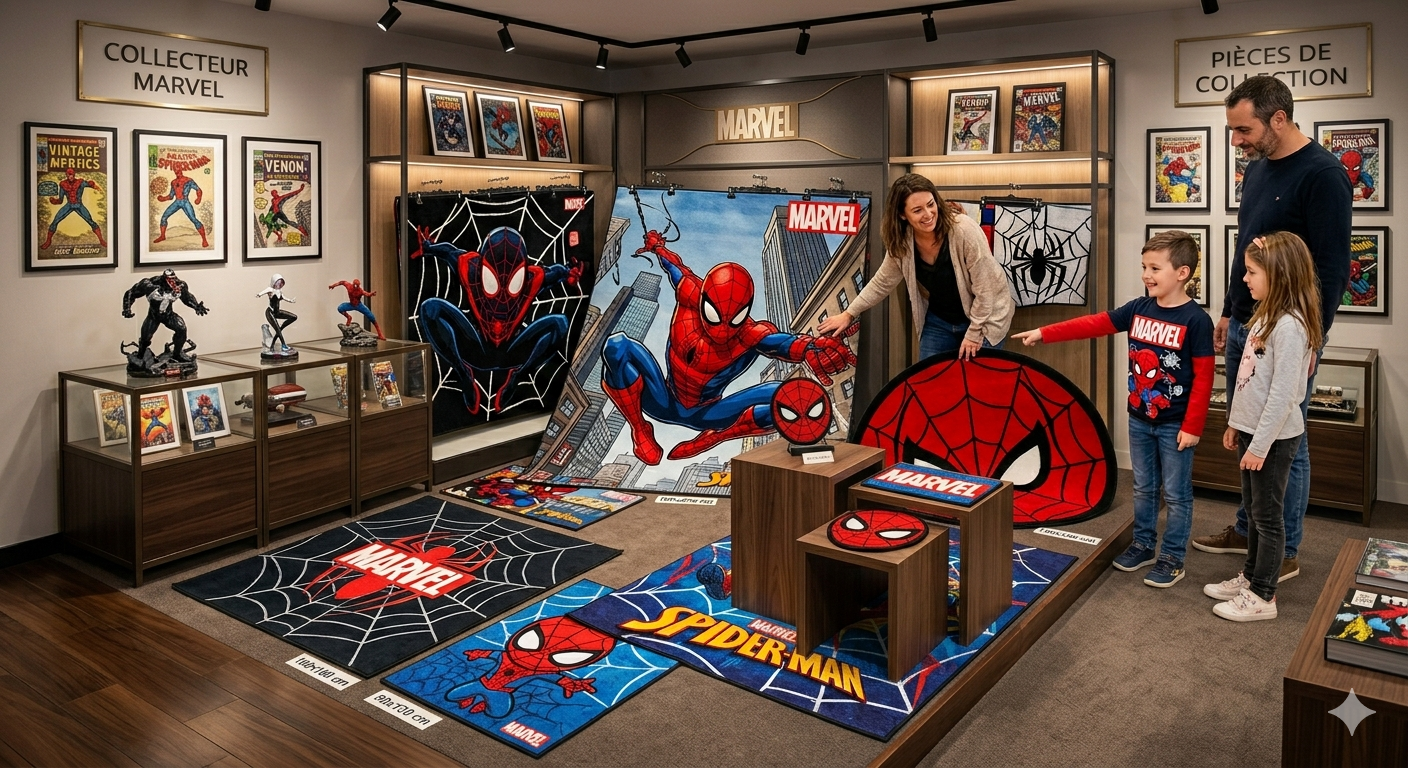 Tappeto Spider-Man: quale modello per quale stanza della casa?