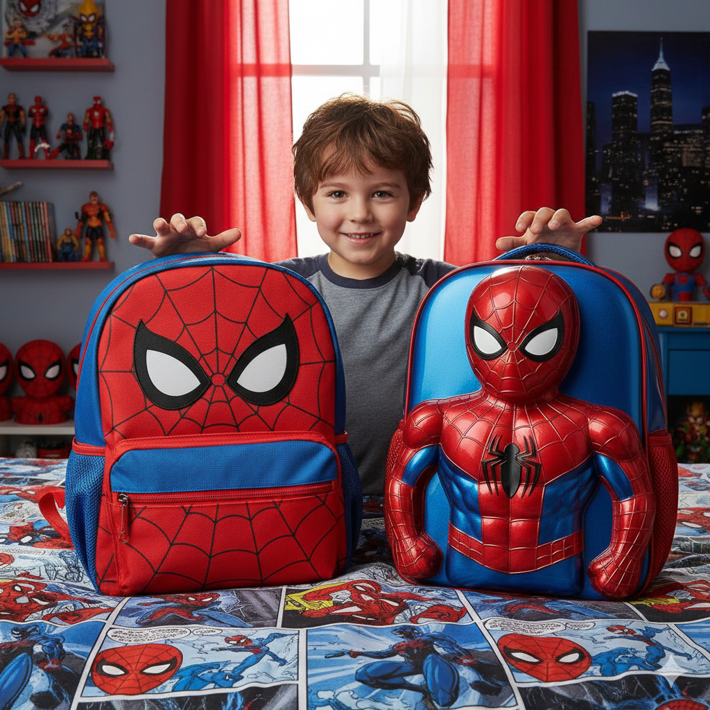 Quale zaino di Spider-Man scegliere per un bambino? Una guida completa per età e utilizzo