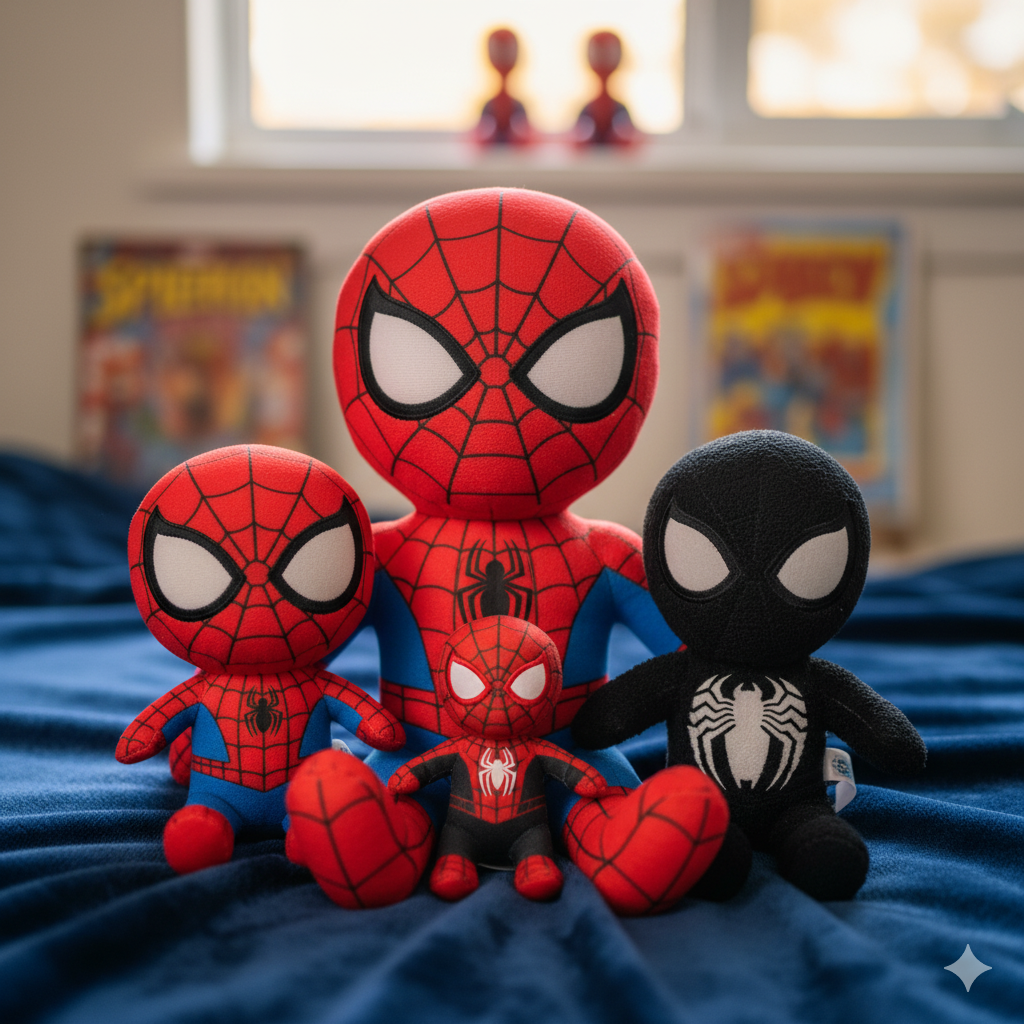 Comment entretenir et faire durer la peluche Spider-Man de votre enfant