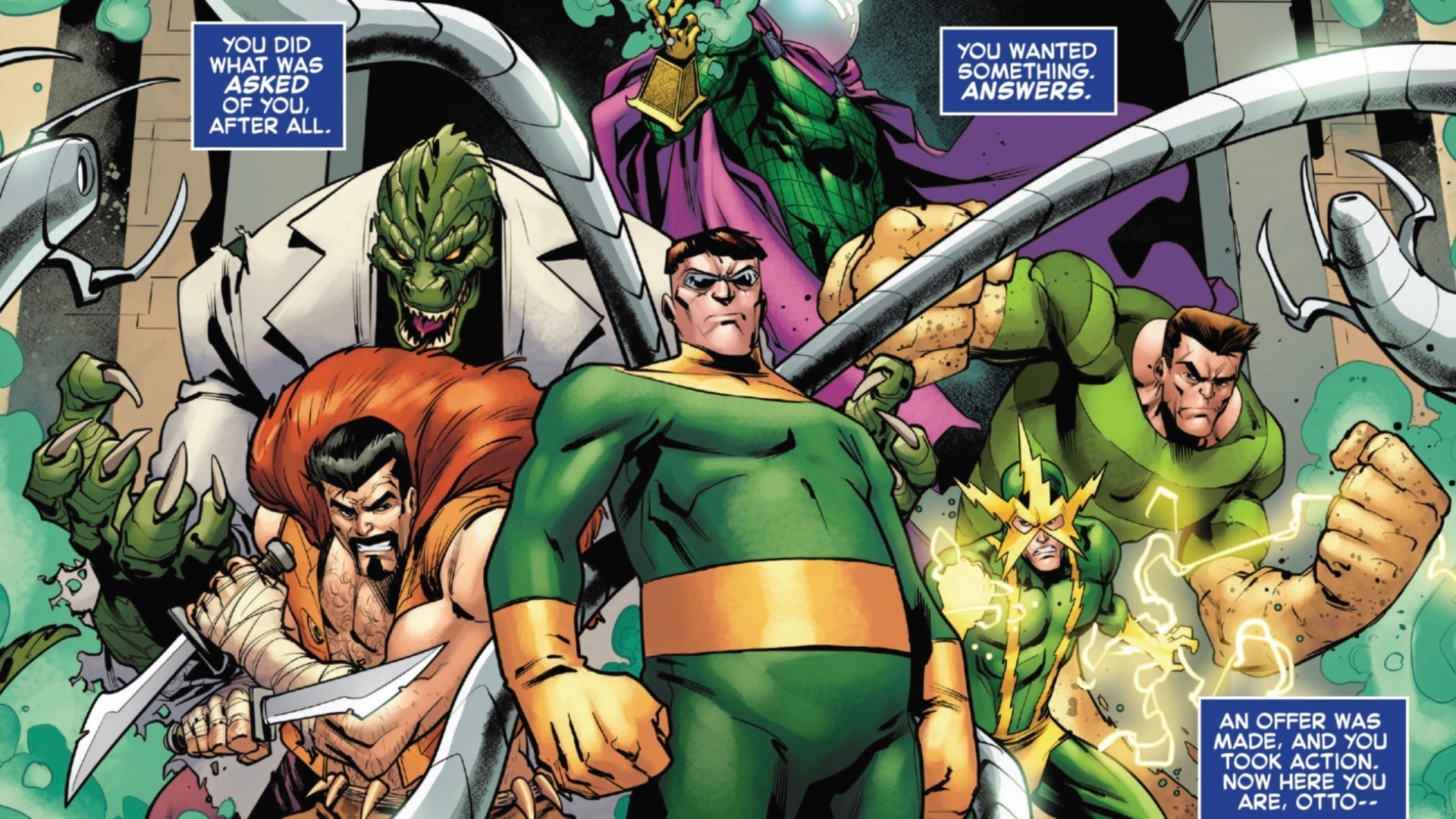 Return of the Sinister Six : l’union explosive des ennemis emblématiques de Spider-Man”