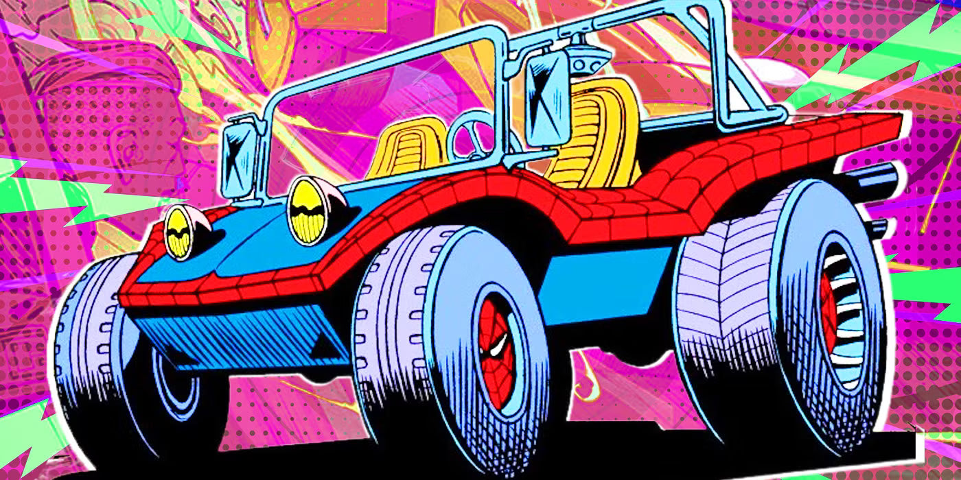 El Spider-Mobile: el vehículo de culto (y a veces ridículo) de Spidey.