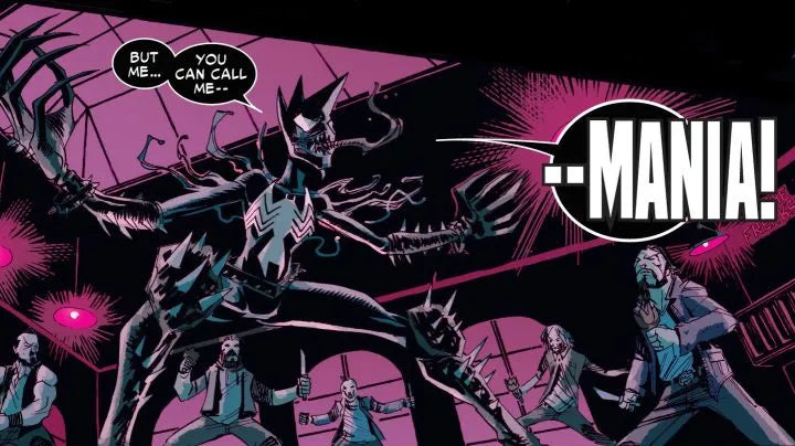Mania : le symbiote d'Andi Benton, l'héritière de l'Agent Venom