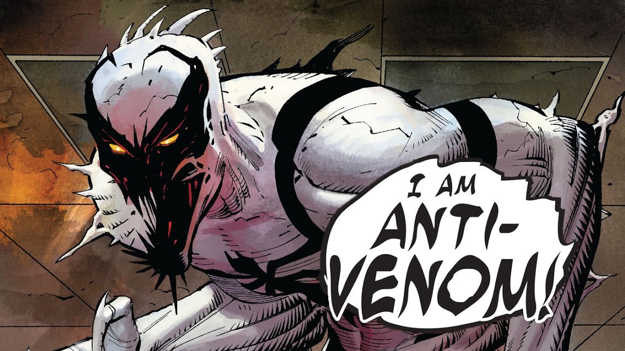 Anti-Venom : la rédemption héroïque d'Eddie Brock et le symbiote blanc qui guérit