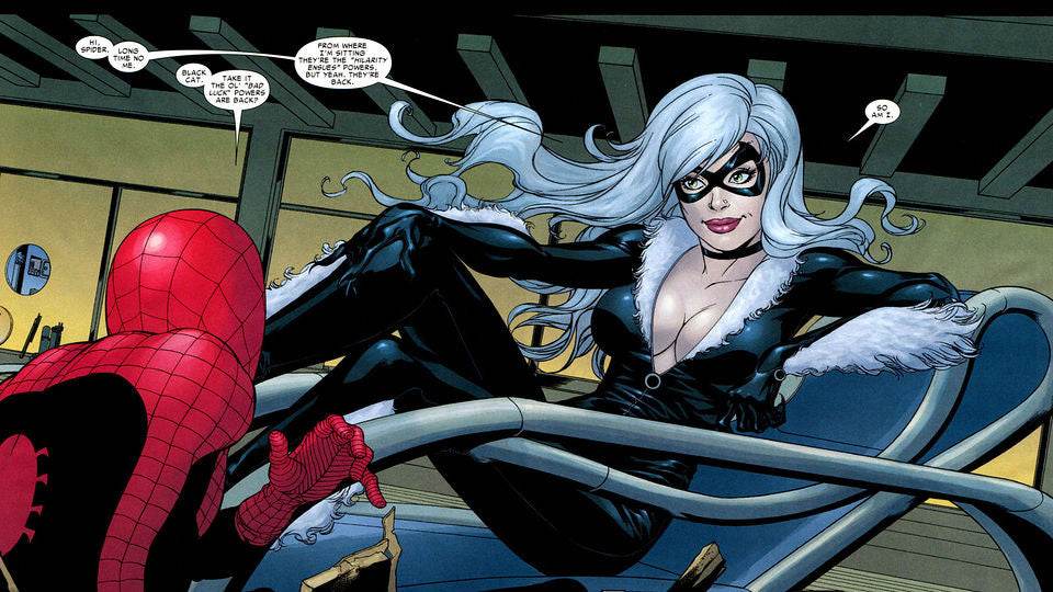 La storia di Black Cat e Spider-Man: amore, tensione e doppie identità