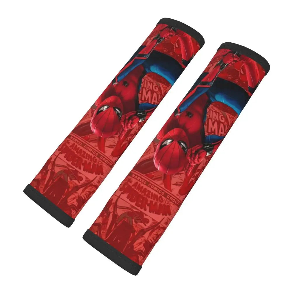 Housse de Ceinture Spiderman Logo Rouge et Noir