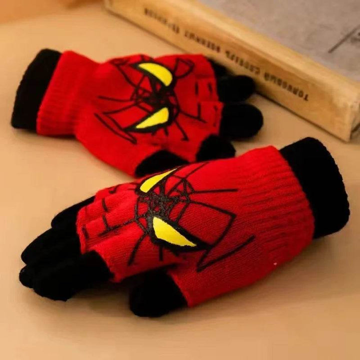 Gant Noir et Rouge Spiderman