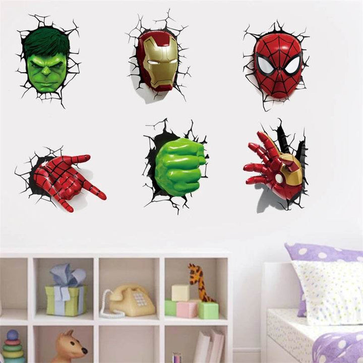 Stickers Masque de Spiderman