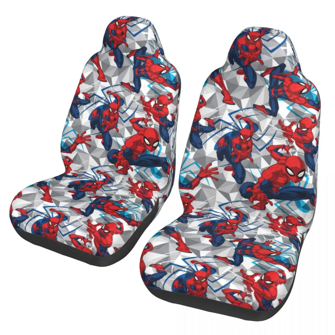 Housse de Siege Spiderman Logo Rouge