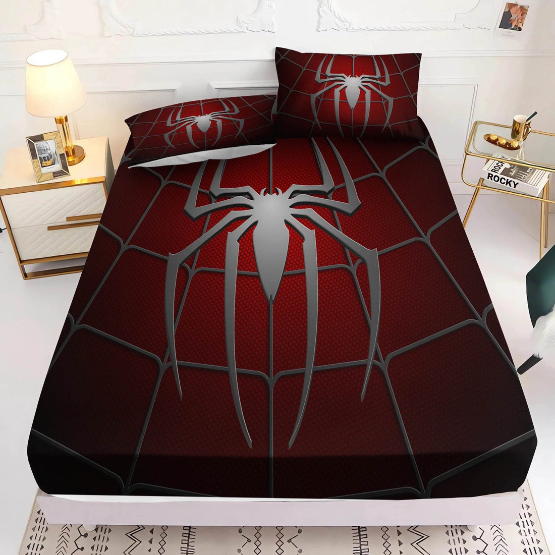 Housse de Couette Logo Araignée Spiderman