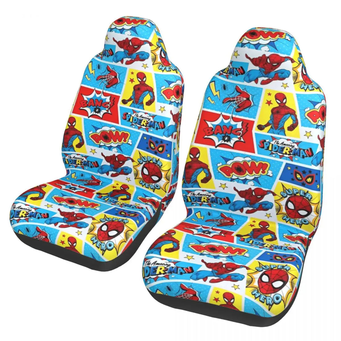 Housse de Siege Spiderman Cartoon