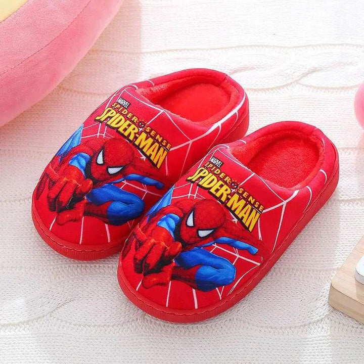 Pantoufle pour Enfant en Coton Spiderman