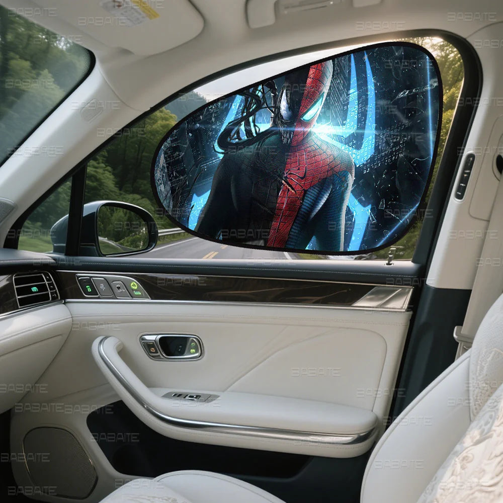 Pare Soleil les Trois Spiderman