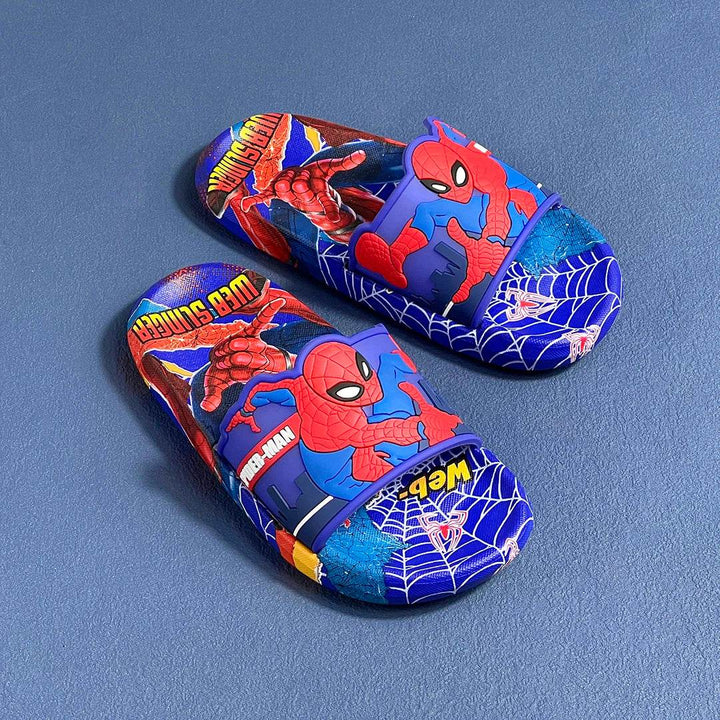 Chausson Claquette Cartoon Spiderman pour Enfant