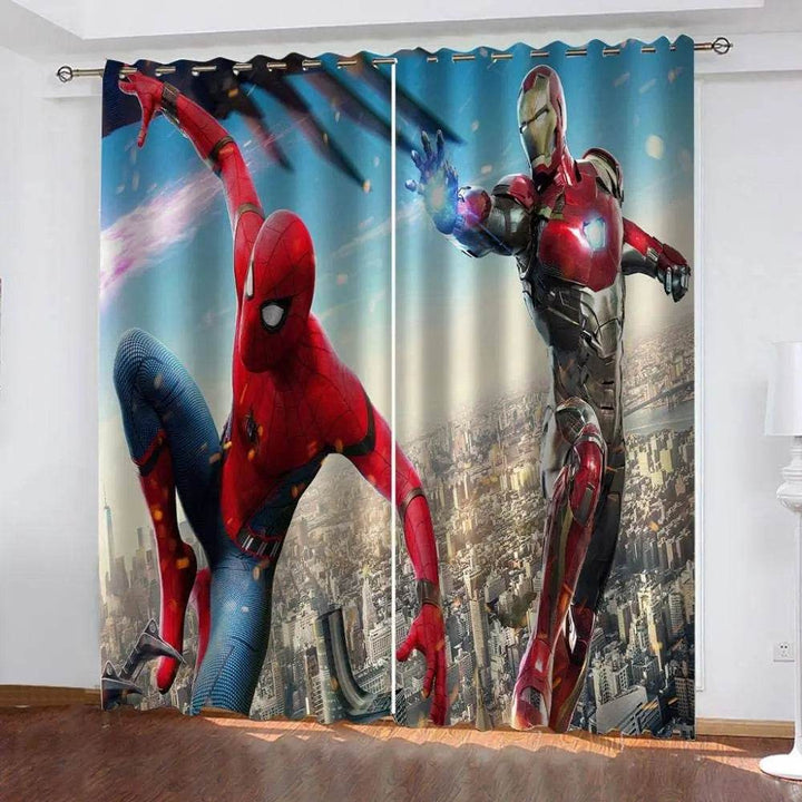 Rideau Spiderman et Ironman