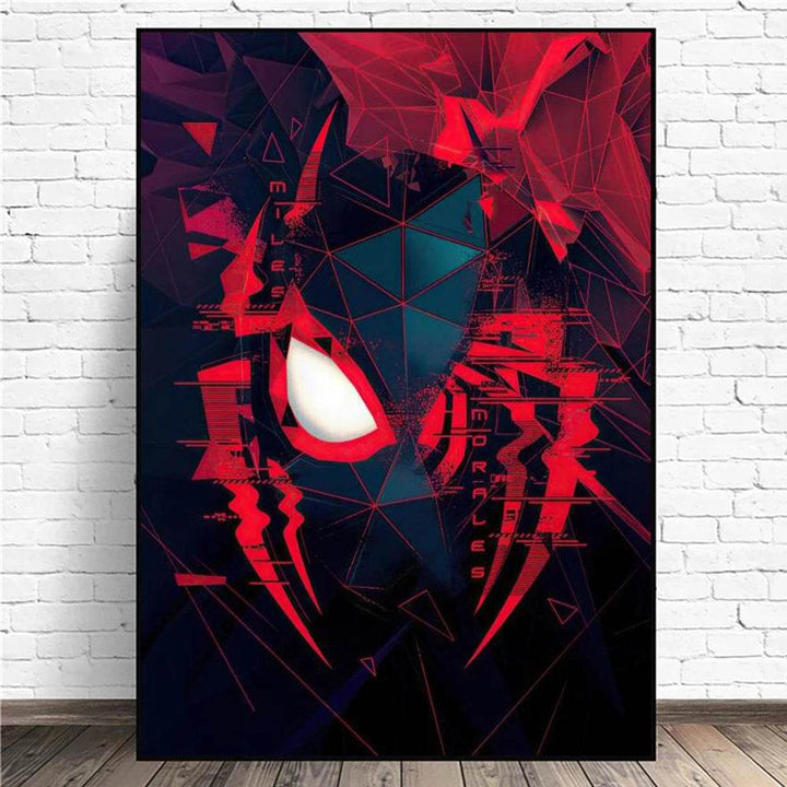 Affiche Spiderman Miles Morales Futuriste