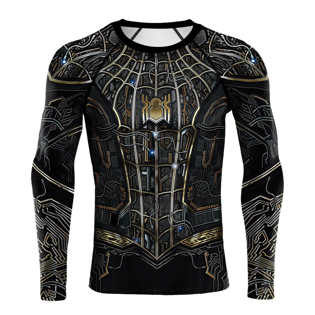 T-Shirt de Compression Spiderman Noir