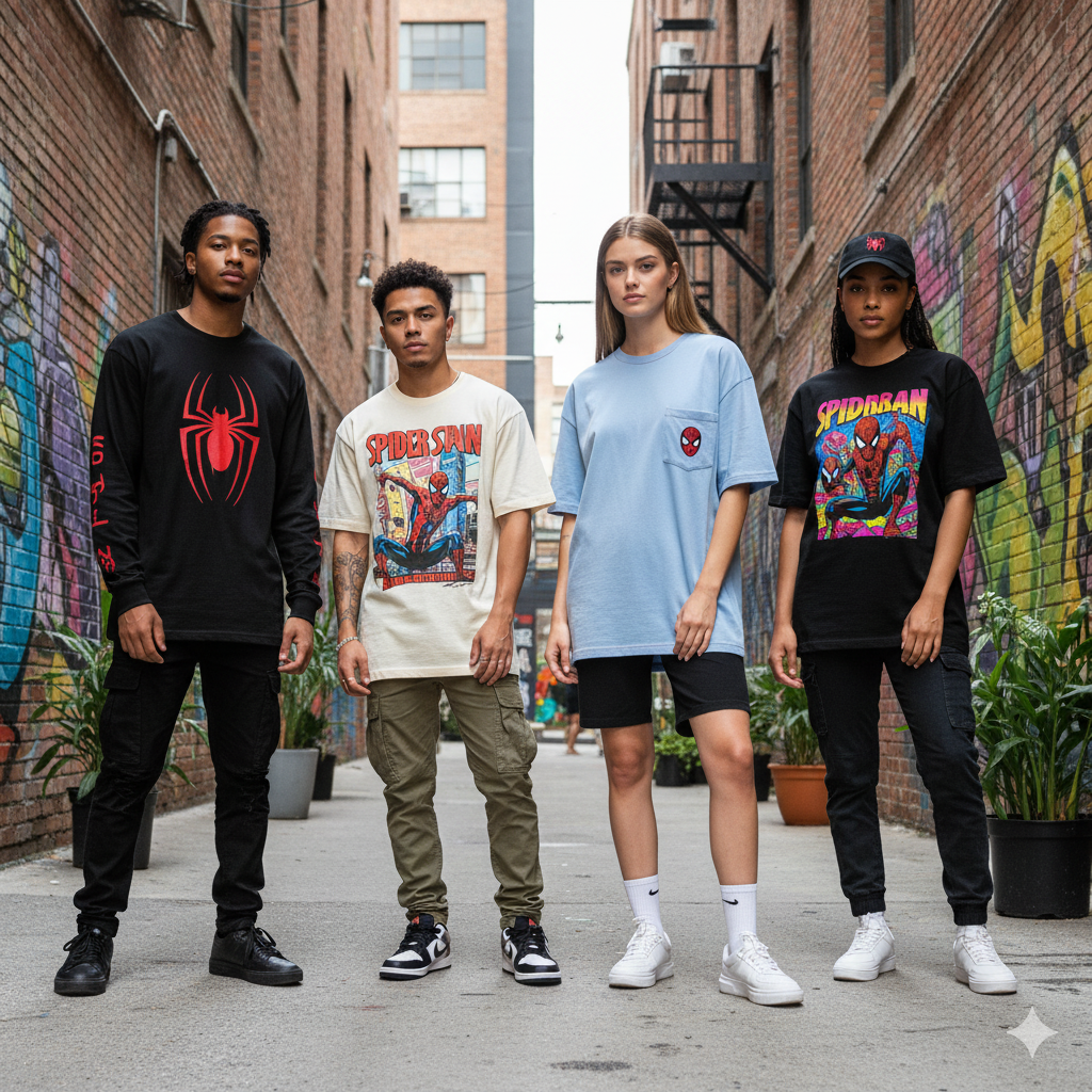Comment porter vos t-shirts Spider-Man avec style selon l'occasion