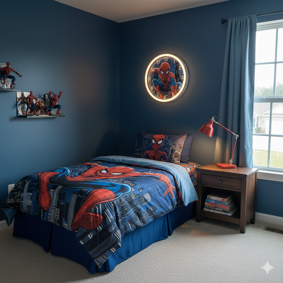Entretenir une housse de couette Spider-Man