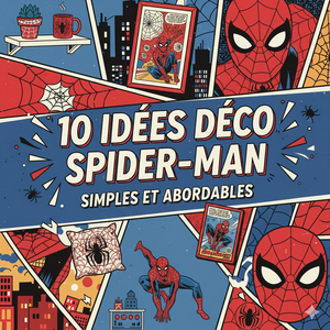 10 idées déco Spider-Man simples et abordables