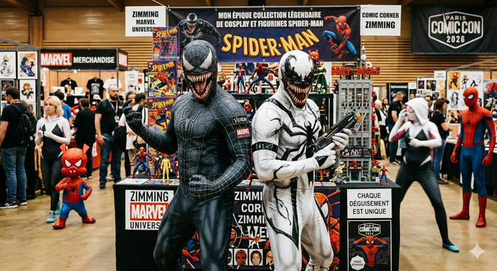 Deguisement Spider-Man Symbiote, Venom & Anti-Venom : Le Guide du Cosplay Cote Obscur