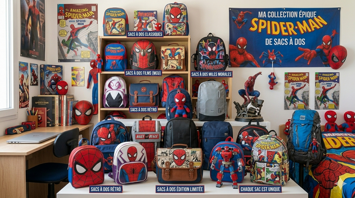 Sacs à Dos Spider-Man 2026 : Guide Par Style et Design