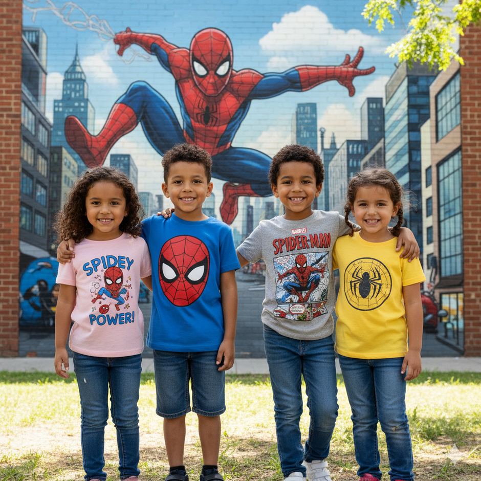 Choisir le t-shirt Spider-Man parfait