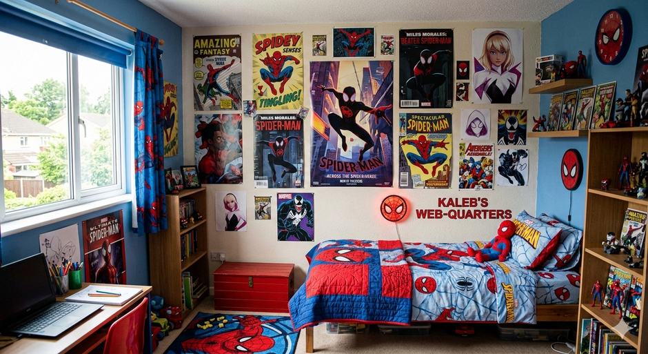 Créer une galerie murale Spider-Man