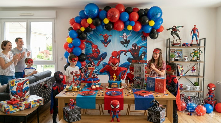 Anniversaire Spider-Man 2026 : Guide Complet Fête Enfant