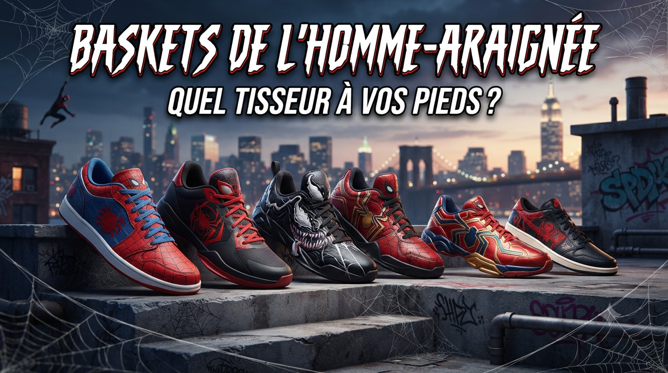 Baskets Spider-Man par héros : quel Tisseur à vos pieds ?