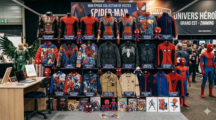 Veste Spider-Man 2026 : Le Guide Complet par Type, Usage et Saison