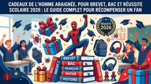Cadeaux Spider-Man pour Brevet, Bac et Réussite Scolaire 2026 : Le Guide Complet pour Récompenser un Fan
