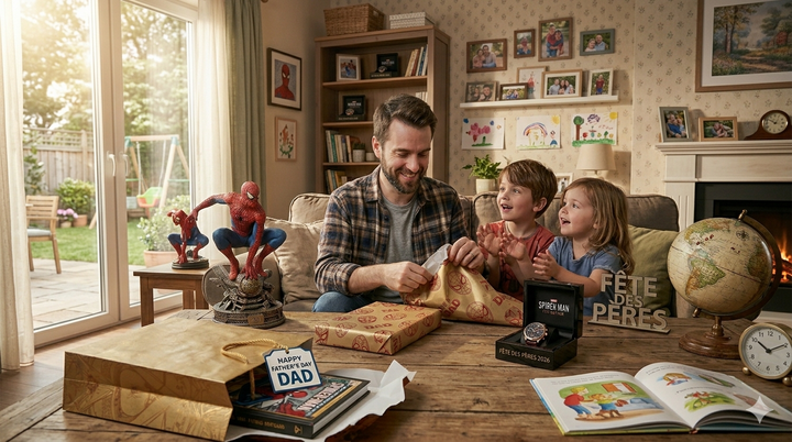 Fête des Pères 2026 : Le Guide Complet Cadeaux Spider-Man pour Papa Fan