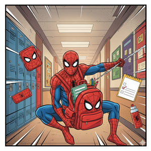 Guide Spider-Man pour la rentrée scolaire : équipements essentiels