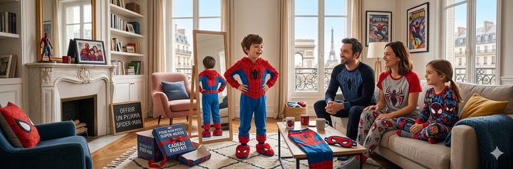 Offrir un pyjama Spider-Man : idée cadeau parfaite pour les fans