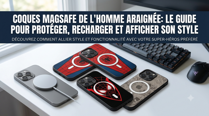 Coques MagSafe Spider-Man : le guide pour protéger, recharger et afficher son style