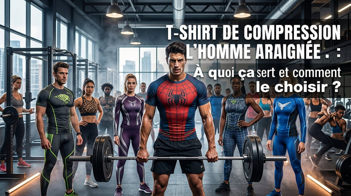 T-shirt de compression Spider-Man : à quoi ça sert et comment le choisir