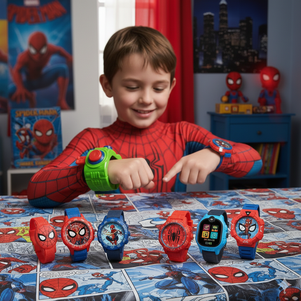 Quelle montre Spider-Man choisir pour un enfant ?