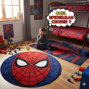 Quel tapis Spider-Man choisir ? Le guide ultime pour une chambre immersive, confortable et stylée