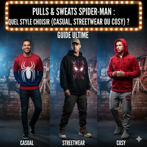 Maglioni e felpe di Spider-Man: quale stile scegliere (casual, streetwear o comodo)? La guida definitiva 
