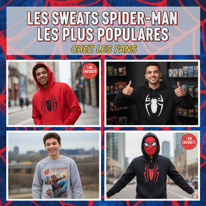 Las sudaderas de Spider-Man más populares entre los fans: estilo, comodidad e identidad 