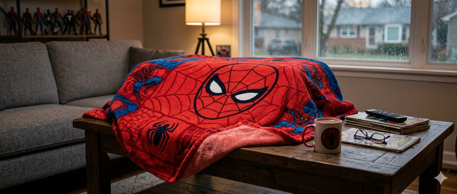Plaid Spider-Man : comment choisir le modèle parfait pour une chambre d’enfant ?