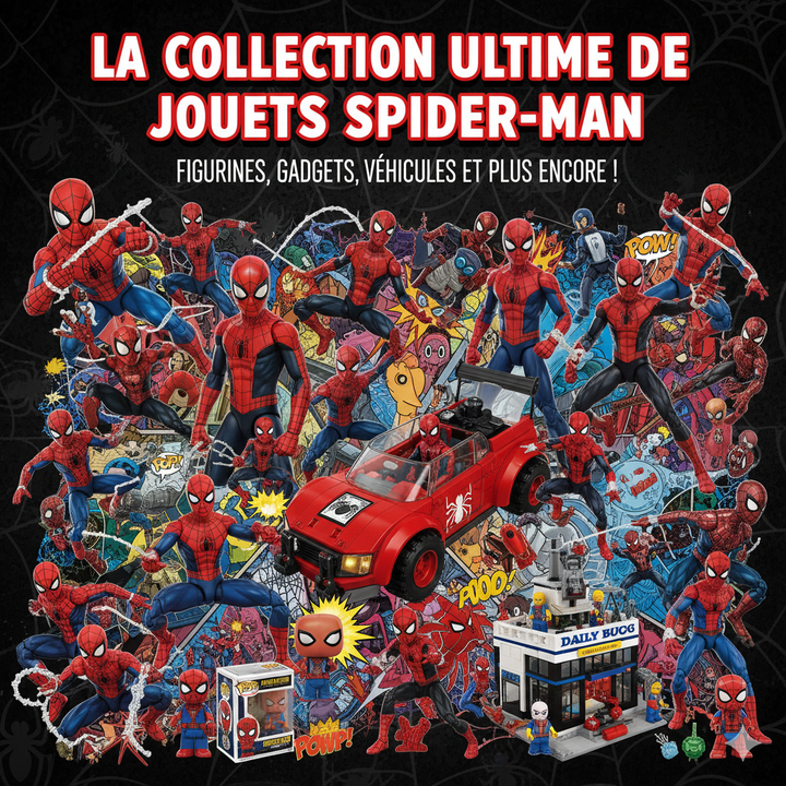 Guide des jouets Spider-Man selon l’âge de l’enfant : idées ludiques, éducatives et cadeaux réussis