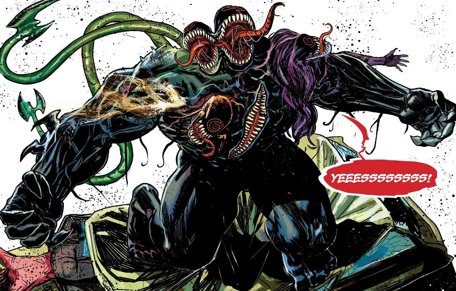 Hybrid : le symbiote né de la fusion de quatre créatures de la Life Foundation