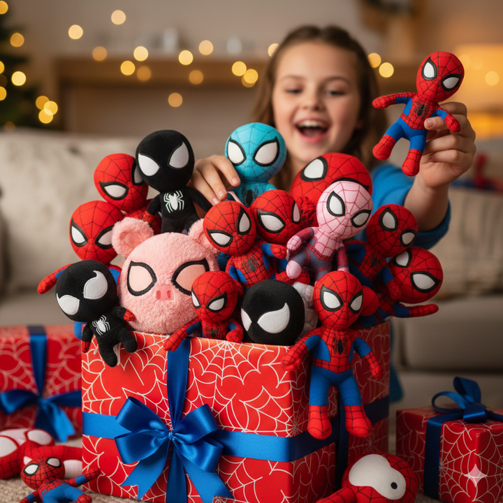 Pourquoi les peluches Spider-Man sont les cadeaux préférés des enfants (et des fans)