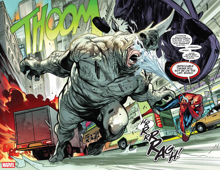 Rhino: un mostro di potenza pura nell'universo di Spider-Man