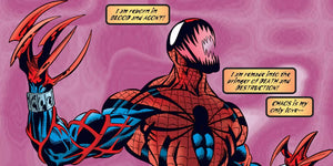 Spider-Carnage : quand Spider-Man fusionne avec le symbiote le plus dangereux