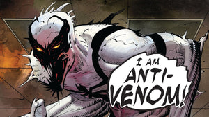 Anti-Venom: la redenzione eroica di Eddie Brock e il simbionte bianco che guarisce