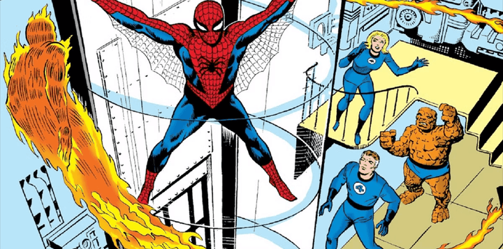 Spider-Man e i Fantastici Quattro: un'alleanza inaspettata ma sorprendente nell'universo Marvel